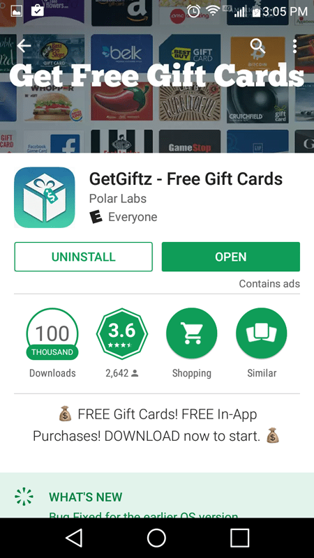 GetGiftz Basic Information