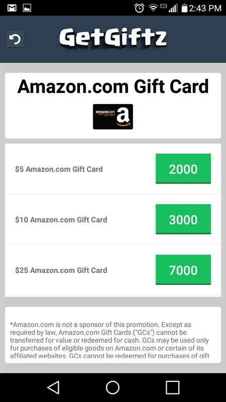 GetGiftz Conversion Rate