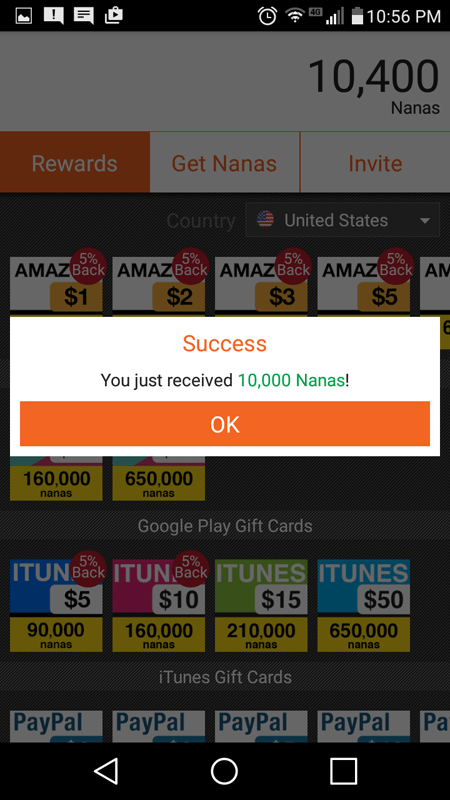 I Was Awarded Ten Thousand Nanas