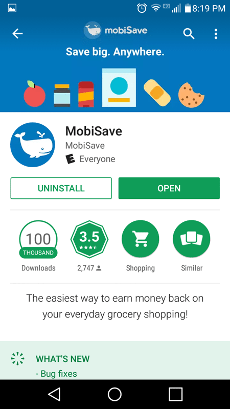 MobiSave Basic Information