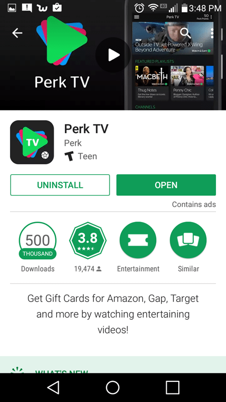 perk tv