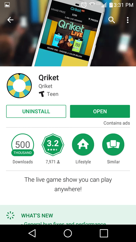 Qriket Basic Stats