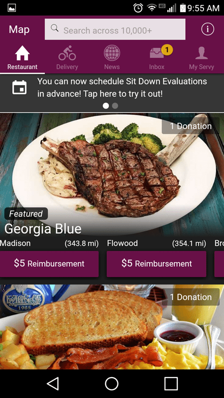 The Hub Of The Servy App