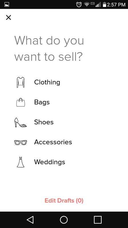 What Do You Want To Sell