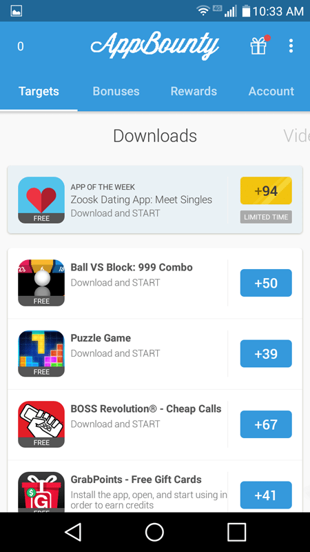 App Bounty Downloads
