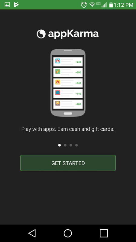 AppKarma Introduction Screen