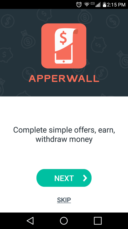 Apperwall Introductory Page