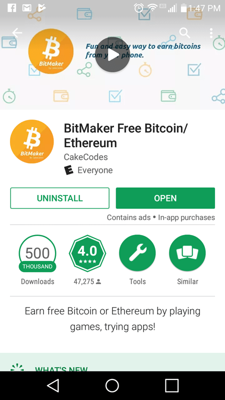 BitMaker Basic Stats