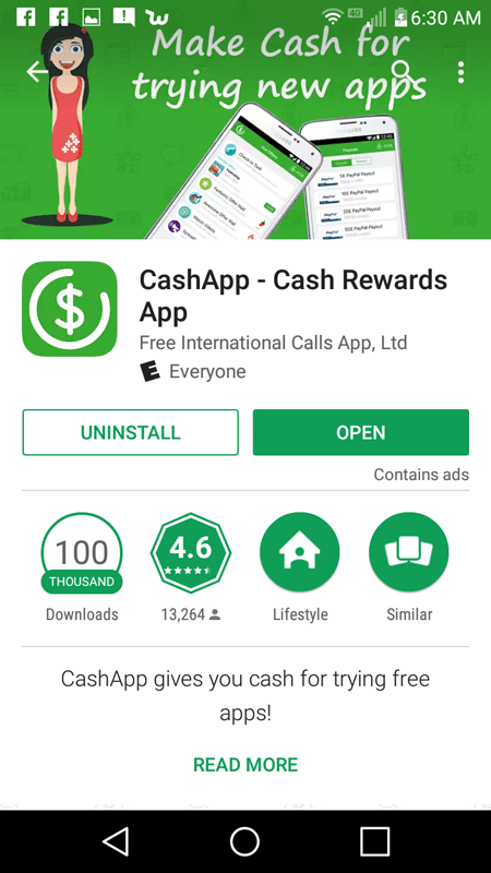 CashApp Information