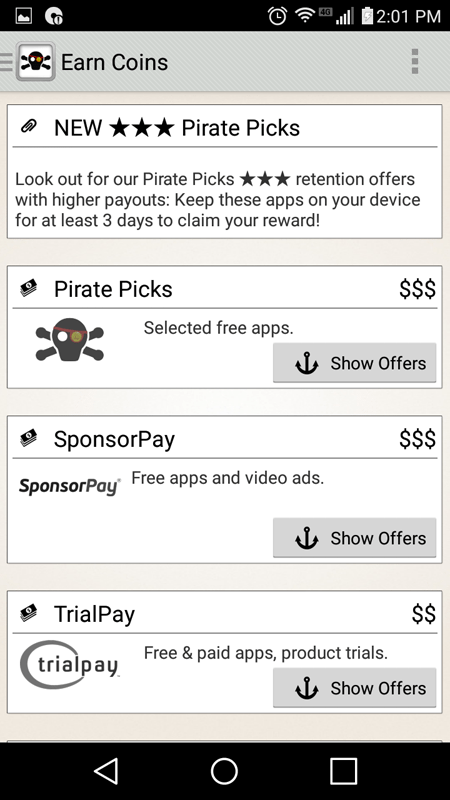 Taking A Look At CashPirate Offers