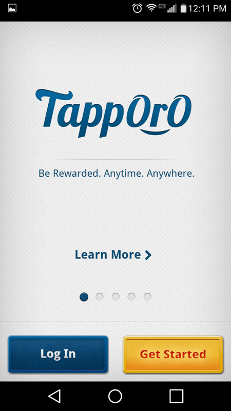 Tapporo Introduction Screen