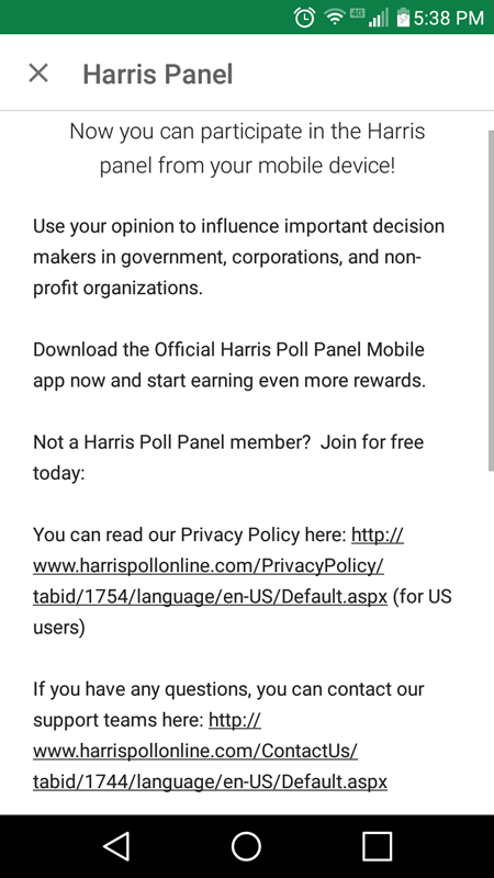 The Harris Panel App Read More