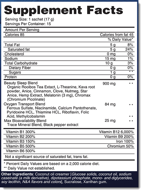 Supplement facts