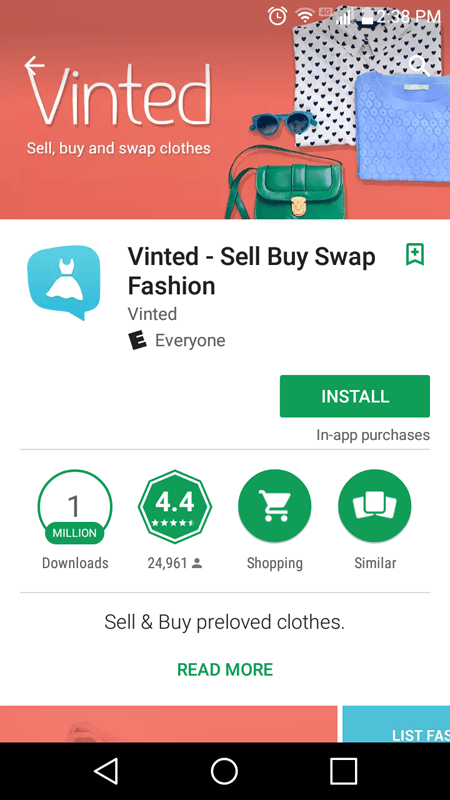 Vinted Basic Info