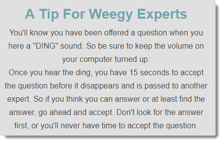 A Tip For Experts