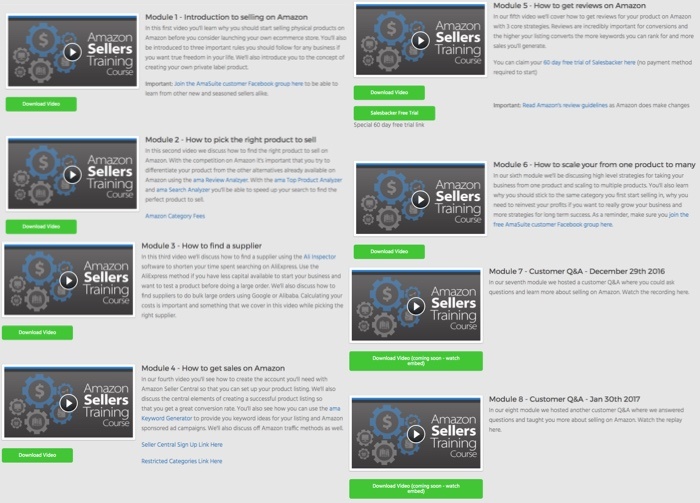 AmaSuite5 Modules 1-8