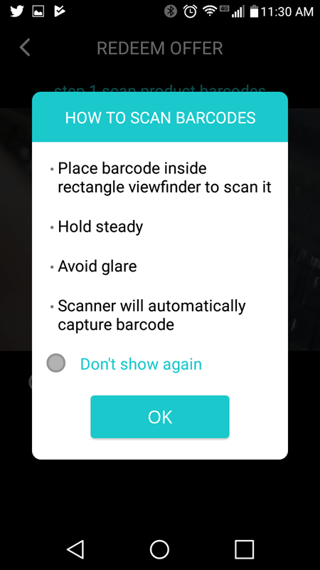 Instructions For BevRAGE Scanner