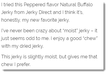 Jerky Direct Product Review