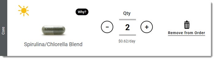 Supplement Pricing