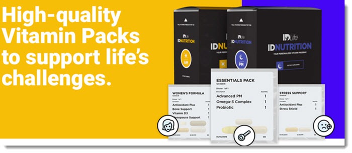 Vitamin Packs from IDLife