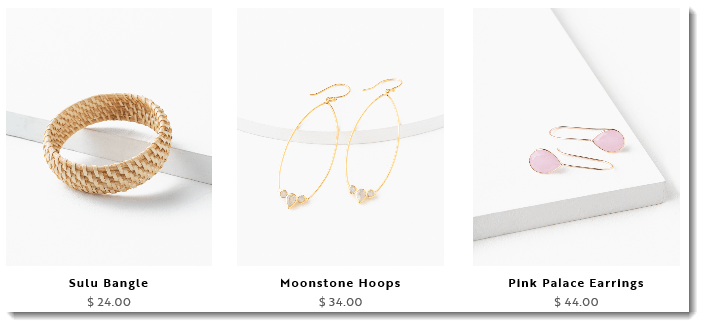 Jewelry Prices from Trades of Hope