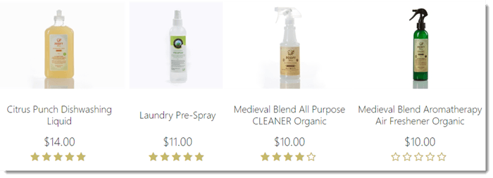 Product Selection from Poofy Organics