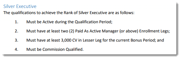 Silver Executive