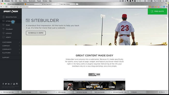 SiteGround Website Builder