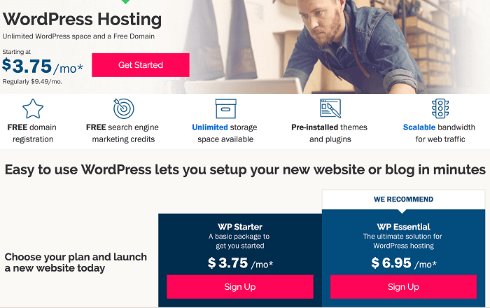 iPage WordPress Hosting