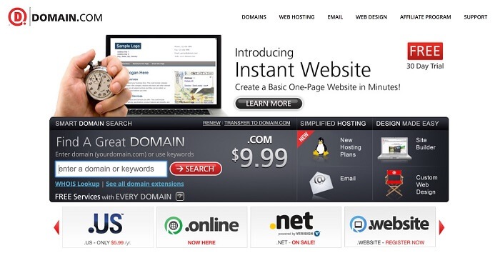 Domain.com Complete Website Hosting Review