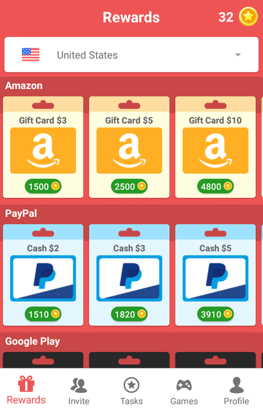 Gift Wallet Rewards