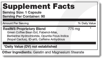 RealW8 Ingredients