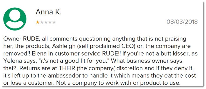 Rude Customer Service