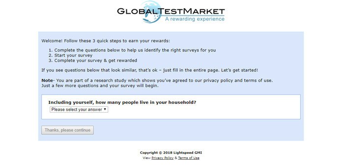 SurveyRewardz Survey