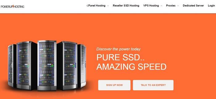 Receive Amazing Speed with SSD Servers from Power Up Hosting