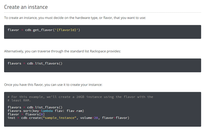 rackspace_api | One More Cup of Coffee Python API calls to Rackspace