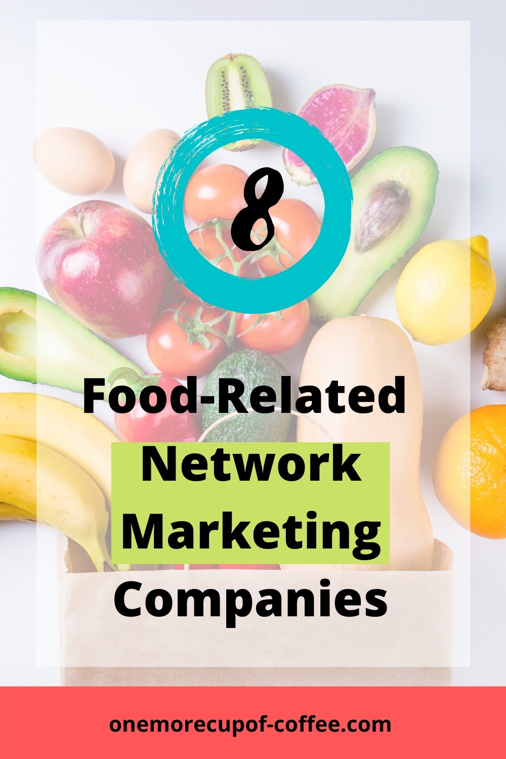 Different whole foods to represent Food Related Network Marketing Companies