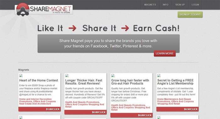 Make Money ShareMagnet