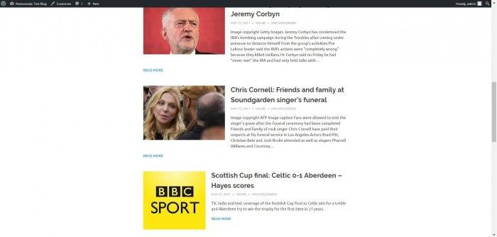 Newsomatic | One More Cup of Coffee A news feed showing items from a number of different news outlets.