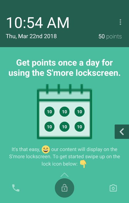 Smore Lock Screen