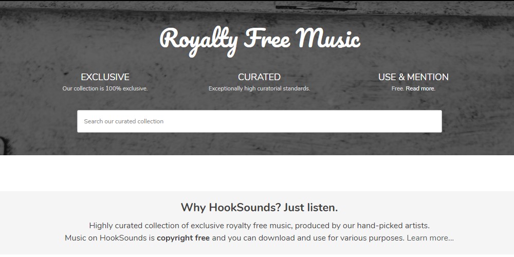 hooksounds home page