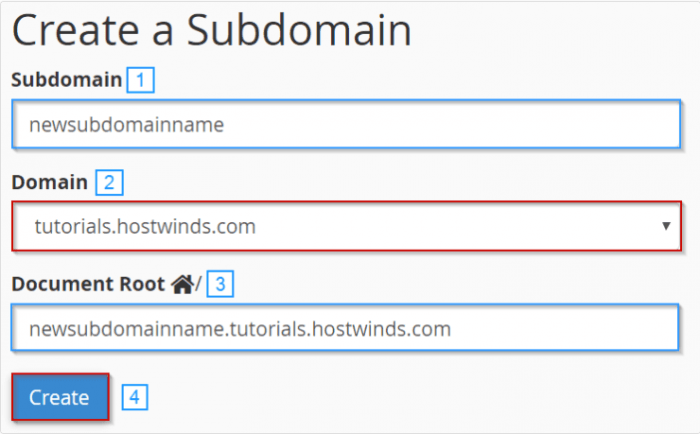 screenshot of an example of what a subdomain is. something.yourdomain.com