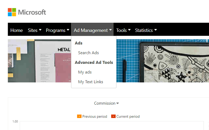 Microsoft Affiliate Program Ads