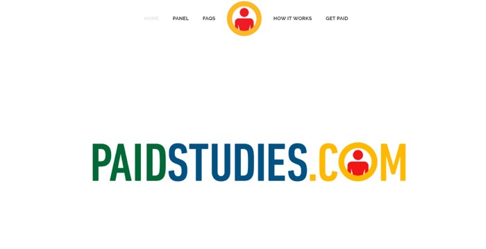 Paid Studies Landing Page