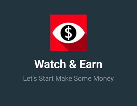 Watch And Earn Logo