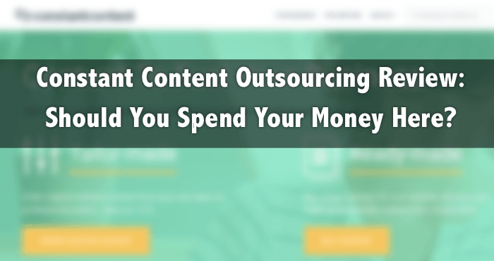 constant content outsourcing review