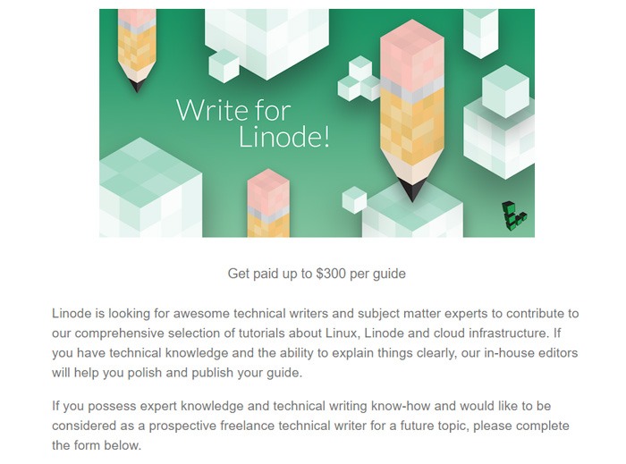 Freelancing On Linode