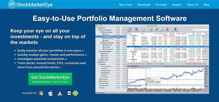 screenshot of the affiliate sign up page for StockMarketEye