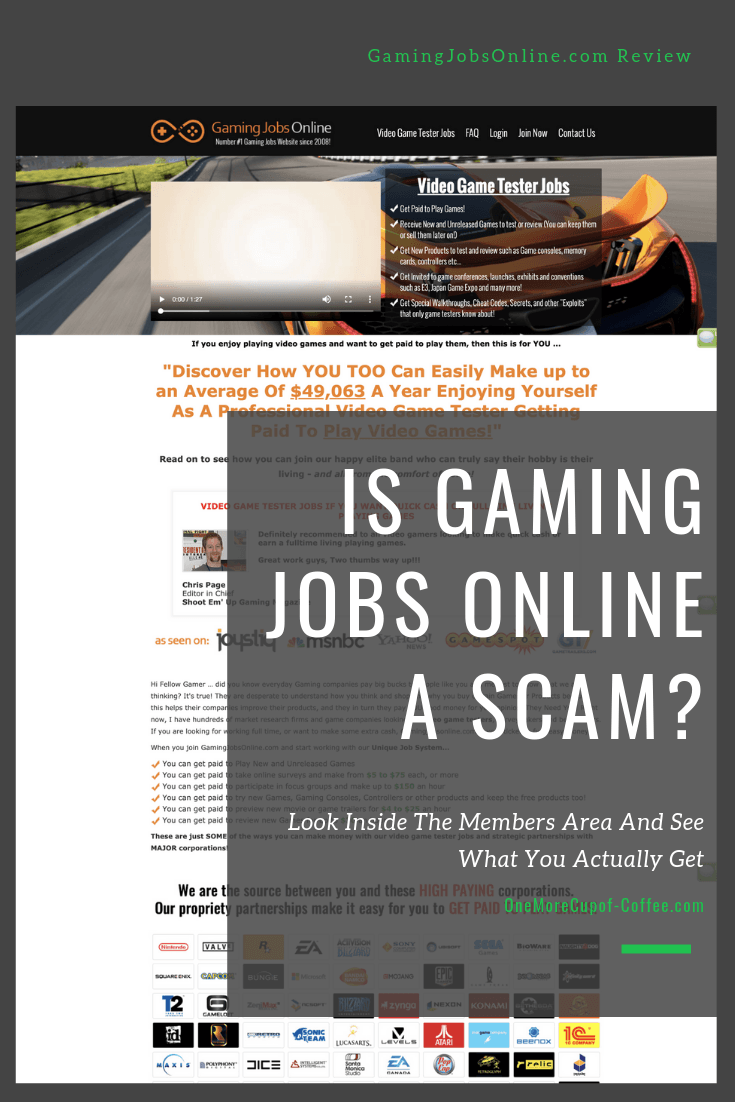 Is Gaming Jobs Online Legit? Can You Earn Easy ,000/Year? - Your