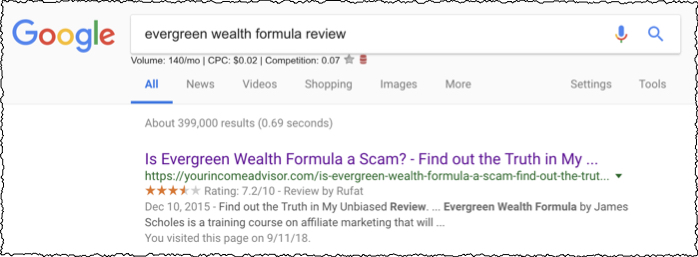 top result evergreen wealth formula from yourincomeadvisor